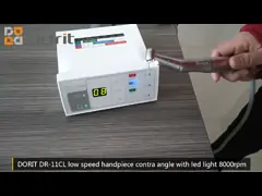 Кнопка Handpiece воды Handpiece зубоврачебного оптического волокна брызг 1:1 внутреннего внутренняя video