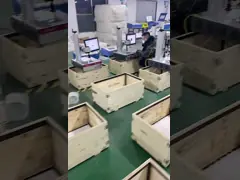 настольное воздушное охлаждение машины 100kHz лазера волокна 20W с ПК Raycus МАКС video