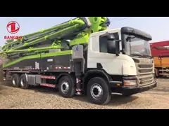 Возобновленный цвет 56M подержанной тележки Scania ноги насоса x Beton зеленый video