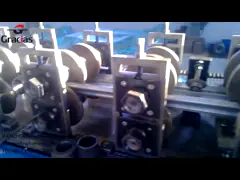 Крен шва положения ISO формируя машину 18m/min для дверей шторки video