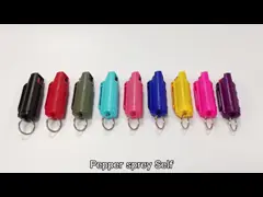 Перцовый аэрозоль мини OEM 20ml ключевой цепной для женской самозащиты video