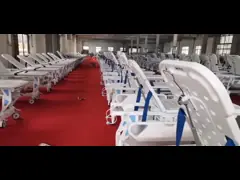 Продвижная тележка с регулируемой высотой, оборудованная ремнями безопасности и резиновыми колесами video