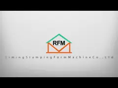 Застекленный крен плитки шага формируя машину, высокоскоростной крен 12m/min формируя машину video