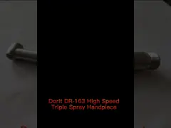 отверстие отверстия 2 турбины 4 вращающего момента кнопки 350000rpm высокоскоростное зубоврачебное Наконечники video