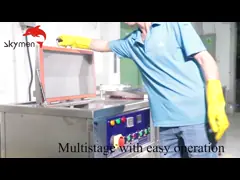 Шайба 135L AC220V 380V ультразвуковая более чистая с полоскать сушильщика фильтра video