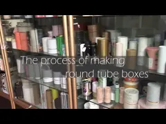 Роскошные подарочные коробки картона 1200g 2mm круглые для кофе чая силы video