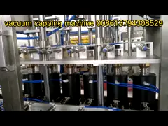 Glass Jar Twist Off Cap Vacuum Capping Machine, vacuum capping machine