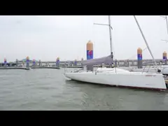 Алюминиевый сплав 6061 T6 Плавающий понтон Док Марина Дизайн Инженерная плавучая дорожка Мост для лодки Яхта Судно video