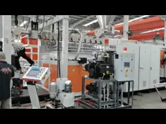 Лист Thermoforming ЛЮБИМЦА машины продукции листа волдыря ЛЮБИМЦА прозрачный делая машину video