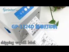 Принтер принтера 4x6 ярлыка штрихкода Waybill USB Wifi BT беспроводной сразу термальный video