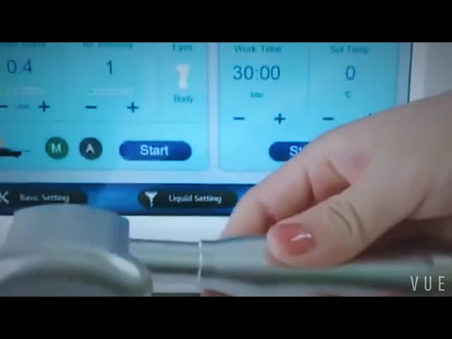 Fractional Microneedle Portable Rf Machine For Face Lifting Wrinkle Removal