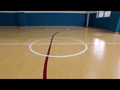 настил выскальзывания баскетбольной площадки настила суда крытого спорта 3.5Mpa анти- video