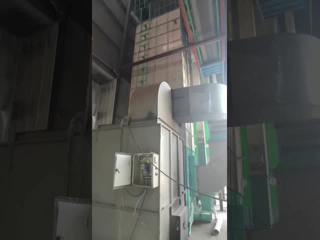 Stainless Steel 15 Ton Per Batch Paddy Dryer Re - Circulating With Furnace