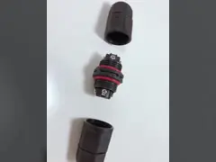 Small Circular 10A 300V Low Voltage Waterproof Connector