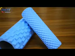 OEM вибрируя массажирует ткань мышцы пены силикона Bluetooth ролика пены глубокую video