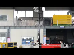 Генератор 10KW 9M светлой башни потока башни 4X500W 5M портативный video