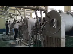 Автоматический разделитель вращающегося экрана центрифуга непрерывное производство морской соли video