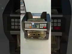 УЛЬТРАФИОЛЕТОВЫЕ деньги полимера GBP счетчика 90X190mm MG полностью автоматические Билл считая машину video