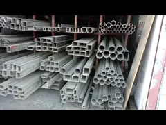 Горяче прокатаная кованая труба квадратная SS T304 квадратная полая труба из нержавеющей стали ASTM A554 video