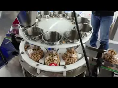 Customize Made 500 Cans / H Automatic Nuts Filling System