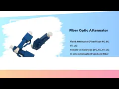 Single Mode Fixed Variable Fiber Optic Attenuator LC UPC 3 25 Db Telecom CATV