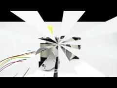 мотор 24V 3300rpm коробки передач DC 57mm планетарный с 1:100 коэффициента video