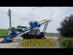 Трубопровод двигателя 264KW кладя электрическое мини HDD отсутствие оборудования раскопок video