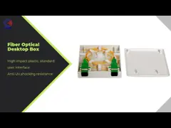 Indoor dustproof Flame Retardant Fiber Optic Distribution Box Multi Functional FTTH 86 ABS