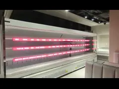 СИД полки УДАРА P1.25mm показывает ультра тонкую для магазина и супермаркета video