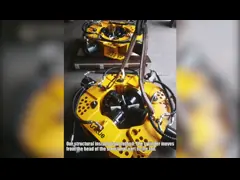 Выключатель кучи конкретного резца головы кучи гидравлический для кучи 300 2000mm круглой или квадратной video