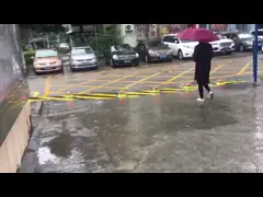 Стопы парковки гидравлической анти- аварии автоматические с системой шипа движения video