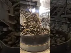 минимальный боксит 75kw CS75B конической дробилки челюсти 485r   Форма частицы выхода video