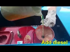 Машина Shotcrete дизельного мотора конкретная для влажный распылять video