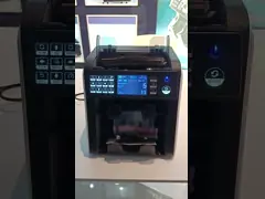 CIS Money Counting Value Counter Machine AL-950 AED RUB 2 Pocket TFT Counterfeit Detector
