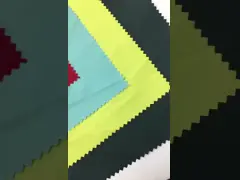 водоустойчивый PU 40D покрыл ткань нейлона для одежд video