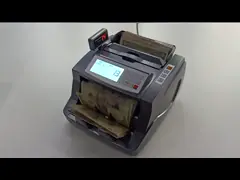 Наличные деньги DD инфракрасн LCD считая счетчик денег подвергают 1500 ПК/минимального внешнего SGD механической обработке дисплея video