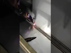 машина лазера 1000W 1500W 2000W Handheld паяя video