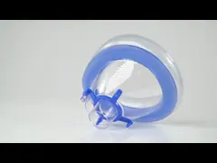 Лицевой щиток гермошлема PVC наркозный, лицевой щиток гермошлема воздушной подушки CPR размера 1 video