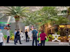 Anti Fading Anti UV Artificial Tree Branches Cypress Spray For Landscaping Decoration