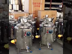 Corrosion Resistance 100L Milk Pasteurizer Machine Stainless Steel Material