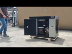 20A 10 набор Gen генератора HR188FA двигателя дизеля цилиндра Kva одиночный молчаливый video