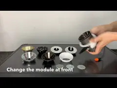 Тонкий круг утопил анти- модуль утопленный слепимостью 6w 12w удара СИД Downlight 4000k video