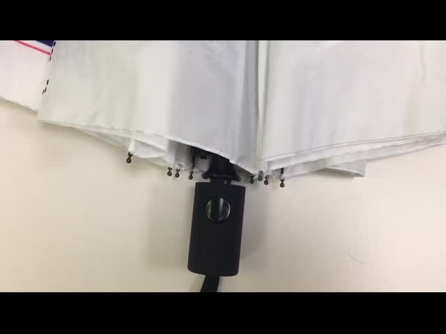 8 ребер Полуавто-открытый зонтик женский зонтик Пони крышка видео