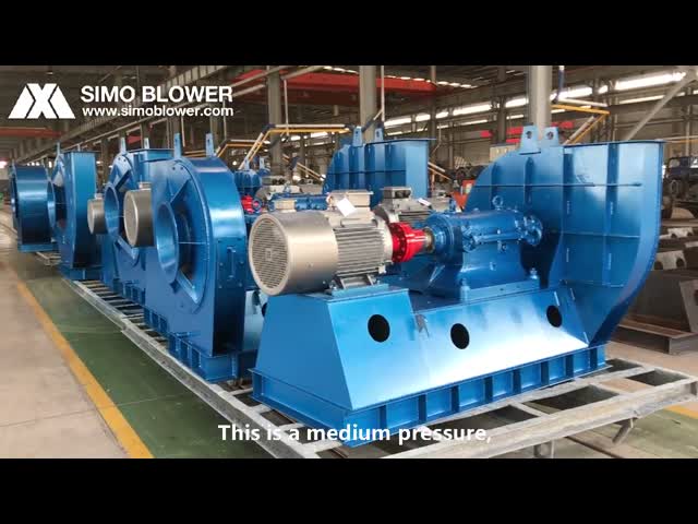5Ventilador de identificação de túnel de.5-1500kW com lâmina curvada para trás para melhorar o fluxo de ar