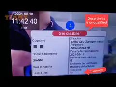 Распознавание лиц WiFi подвергает машину механической обработке посещаемости времени AI видимого света биометрическую video