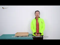 Uncoated Pine Knot Free Bee Frame Langstroth Frame ODM