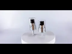 0.5CC 28/415 Бесвоздушный лосьонный насос Деревянный бамбуковый косметический спрейный насос video