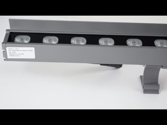 Outdoor 800ma 1200LM Linear Led Wall Washer 18W SMD2835