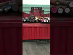 310S Теплоустойчивый стальной стержень SS круглый с черной поверхностью для высокотемпературной среды video