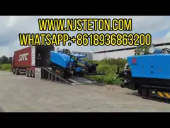 Pipeline Mini Horizontal Directional Trenchless Boring Machine video